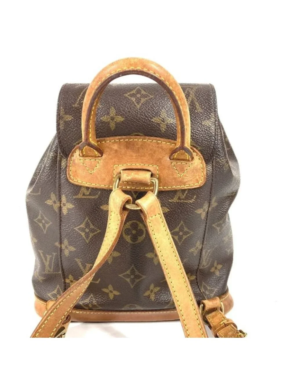 Louis Vuitton Backpack Mini Montsouris Monogram Canvas Brown - Picture 2 of 9